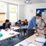 Un'aula della scuola St Clare's