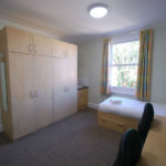 Guardaroba nella stanza doppia nel residence studentesco 177 Banbury Road 