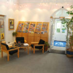 La biblioteca della scuola St Clare's