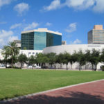 L'area fuori la Language Academy di Ft. Lauderdale