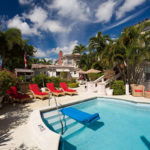 La piscina nel residence della Language Academy di Fort Lauderdale