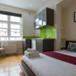 Un monolocale doppio negli appartamenti St James House