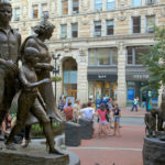 Il Memoriale Irish Famine a Boston