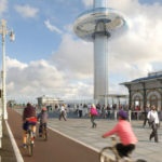 La torre British Airways i360 Brighton, Regno Unito
