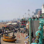 Il lungomare di Brighton, Regno Unito