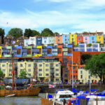 Le case di Hotwell a Bristol