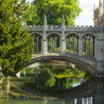 Il ponte dei sospiri dell'università di Cambridge 
