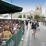 Un cafè al centro di Cambridge
