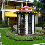 Un Gazebo nel giardino della the Bonnet House a Fort Lauderdale