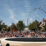 Il Galway International Arts Festival in Eyre Square