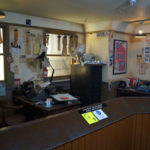 Una ricostruzione dell'ufficio del produttore dei Beatles all'interno del Museo dei Beatles, Liverpool, Inghilterra