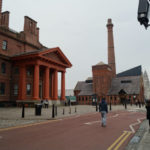Musei e il Ristorante Pump House all'Albert Dock, Liverpool, Inghilterra