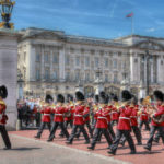 Il cambio della guardia a Buckingham Palace Londra, Regno Unito