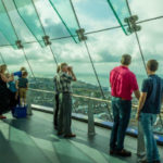 All'interno dell'Emirates Spinnaker Tower