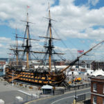 La HMS Victory all'Historic Dockyard di Portsmouth