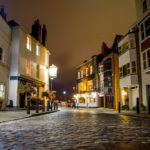 La Vecchia Portsmouth di sera