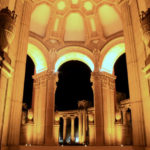 Palace of Fine Arts, San Francisco, dentro la cupola