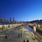 L'Exploratorium a San Francisco di sera