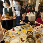 Mangiando Dim Sum a Chinatown a San Francisco