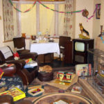 La ricreazione di un soggiorno anni '50 al Museo del Castello di York