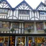 Un edificio in stile Tudor a the Shambles a York