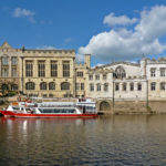 Il Municipio di York Guildhall sul fiume Ouse