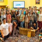 More Than English summer school students have a visiting speaker