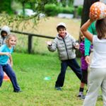 Altitude Summer Camp campers play outside