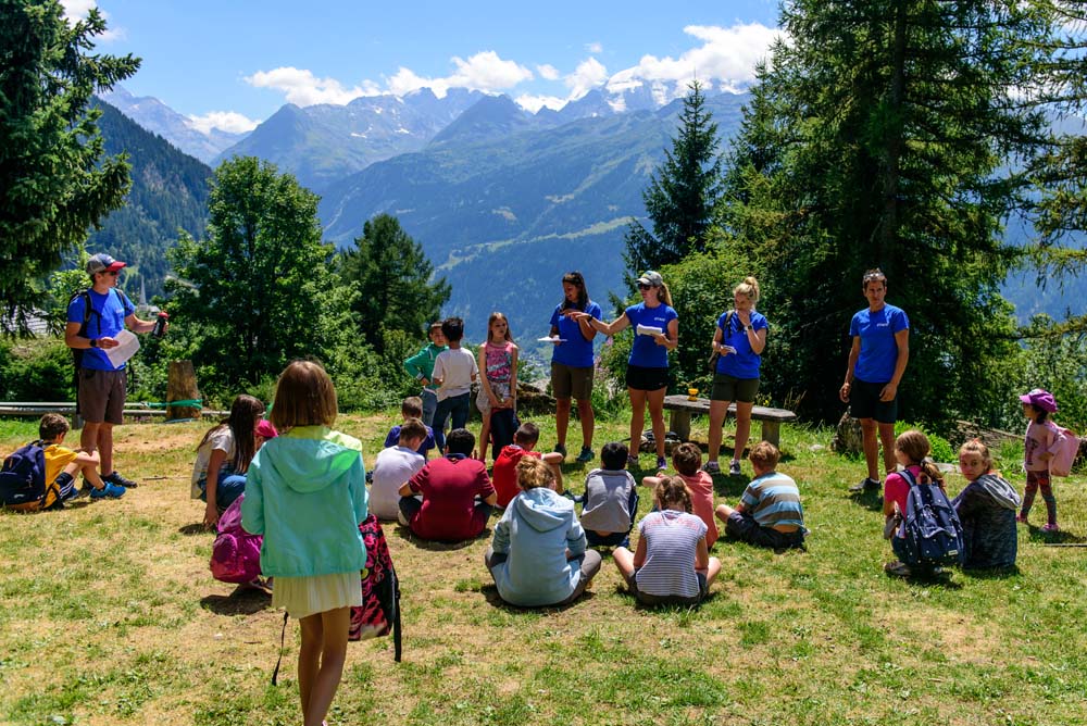 Altitude Summer International Camp English French language activity in  Verbier Switzerland Europe