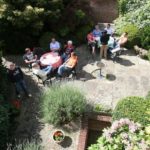 London School of English Canterbury school patio