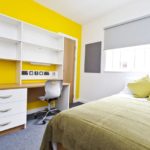 A bedroom of the St George's Center summer residence 