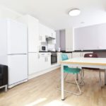 Shared kitchen of the St George's Center summer residence 