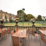 London School of English, Holland Park school patio
