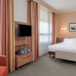 Un monolocale singolo di un 4 stelle apart'hotel a Parigi