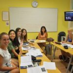 Una classe della scuola Institut Linguistique Adenet 