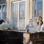 L'area esterna della The Tufnell House  