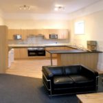 L'area comune e la cucina di un residence dell'università di LILA   