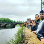 Gli studenti di LILA durante un'escursione