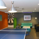 L'area relax con i giochi da tavolo per gli studenti del monolocale di LILA