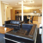 La sala condivisa degli alloggi di LILA 