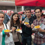 Gli studenti della LSI Portsmouth in viaggio al mercato