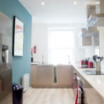 La cucina dell'Hampshire Terrace