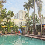 La piscina del Freehand di Miami 