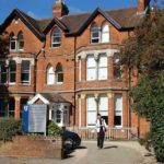 L'esterno del residence studentesco 3 Bardwell Road 