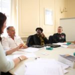 Gli studenti della scuola London School of English Canterbury in classe