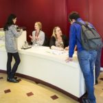 La reception della scuola London School of English Westcroft Square 