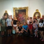 Gli studenti della scuola Espanole visitano un museo