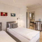 Appartamento nella torre singolo o condiviso con cucina nell'Oderberger Hotel della scuola GLS Berlin