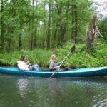 Gli studenti della GLS in gita sulla canoa a Spreewald