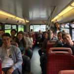 Gli studenti della Bede's Summer School University of Sussex in gita